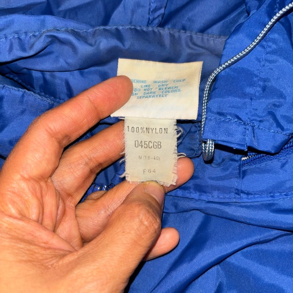 Y2K Vtg Adidas Color Block Windbreaker Pullover Men’s Medium - Picture 6 of 6